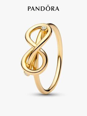 Pandora Infinity Knot Ring